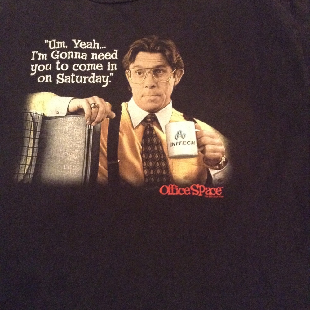 2004 Office Space Tee Shirt